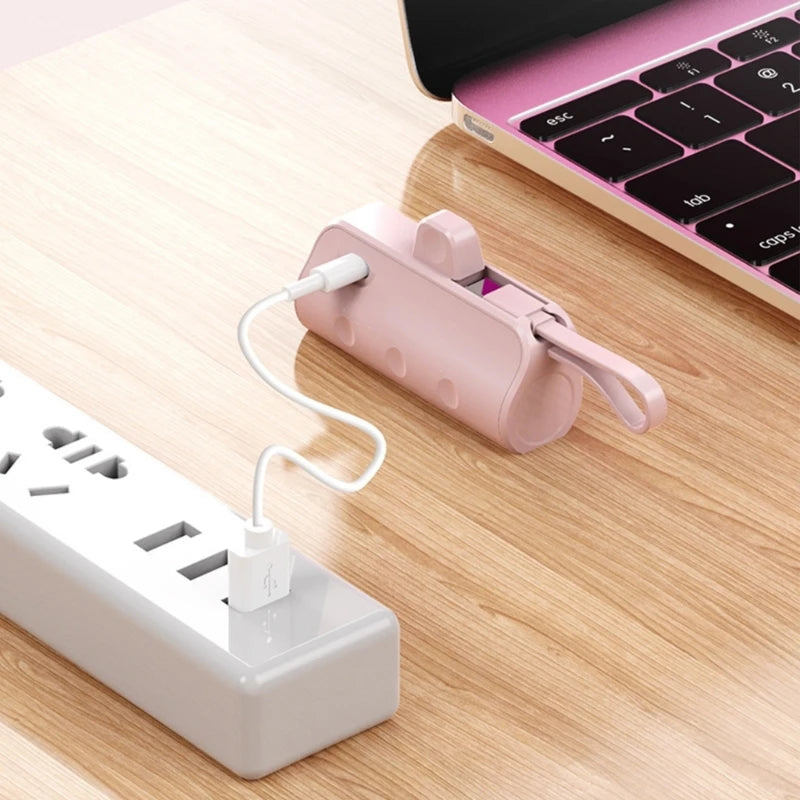 Carregador de bateria Tipo C - power bank portátil