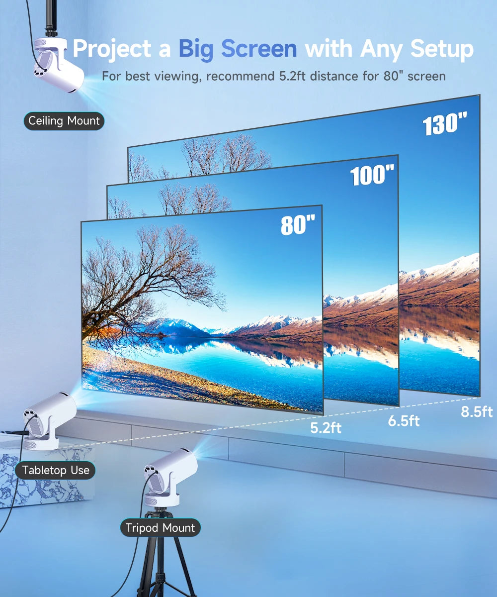 Magcubic HY300 Pro+ - Projetor portátil